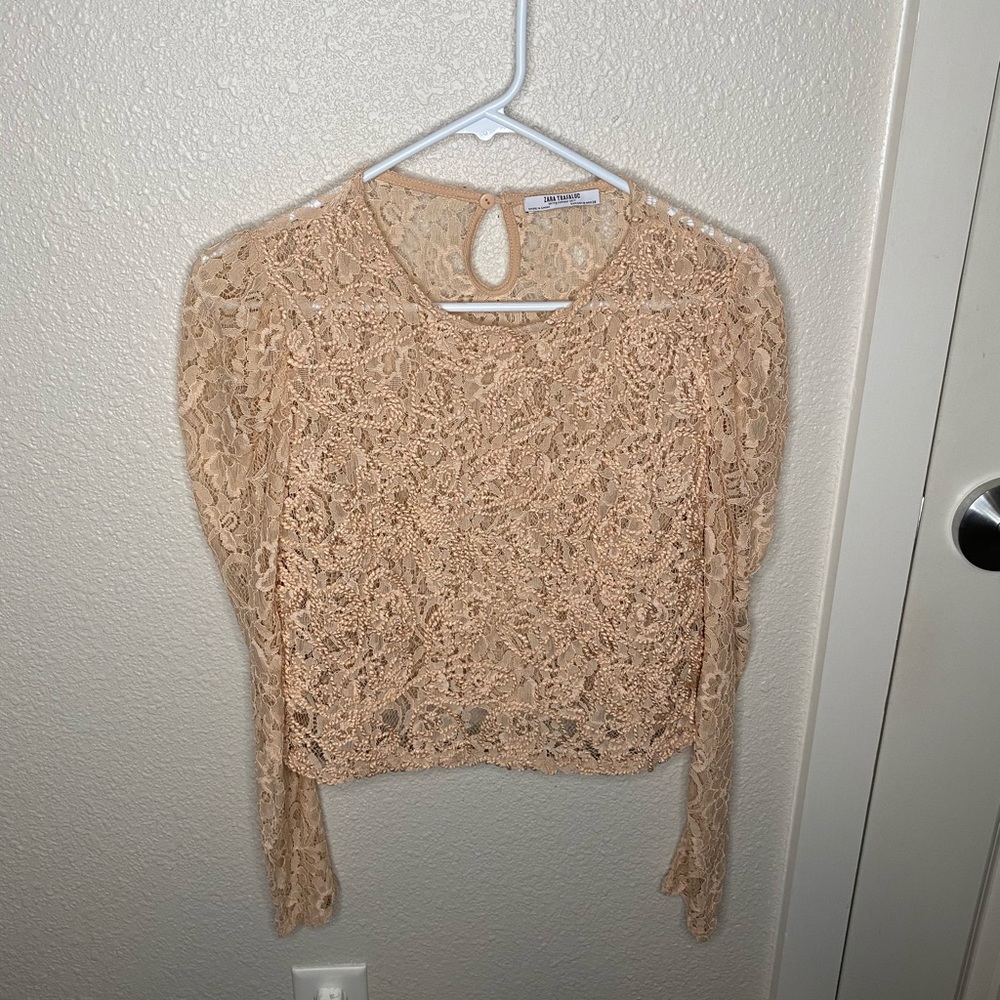 Zara lace top